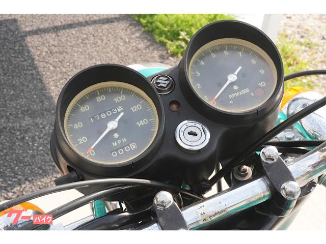 超希少当時物 国内 スズキ純正 GT380B7 実働メーター 後期型 スズキ
