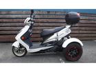 トライク トライクヤマハ－シグナス１２５Ｘトライク　バックギア付　リアボックス付　側車付オートバイ仕様の画像（神奈川県