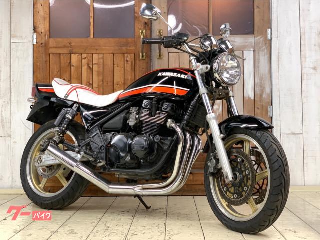 カワサキ ｚｅｐｈｙｒ４００ ブラック ｕｐハンドル ブラックエンジン ｇｏｌｄホイール ｗｒ ｓマフラー ｋｍｄ ｙｏｋｏｈａｍａｂａｓｅ ケイエムディ 新車 中古バイクなら グーバイク