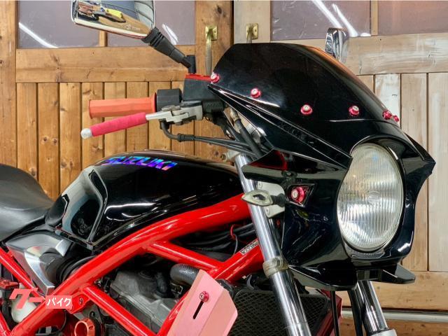 スズキ Ｂａｎｄｉｔ２５０Ｖ　ビキニカウル　ワンズサイレンサー　ＬＥＤヘッドライトバルブ＆ウィンカー　タンデムバーの画像（神奈川県