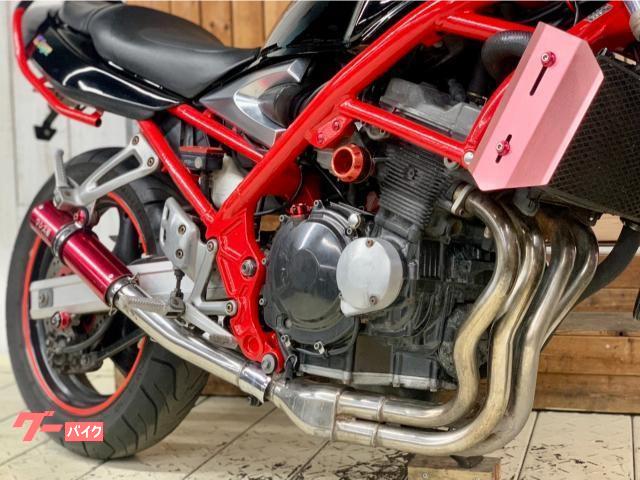 スズキ Ｂａｎｄｉｔ２５０Ｖ　ビキニカウル　ワンズサイレンサー　ＬＥＤヘッドライトバルブ＆ウィンカー　タンデムバーの画像（神奈川県