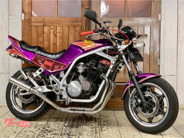 ビジネスCBR400F 茶ツートン ボタン付き NC17 タックロール シート /皮CBR400F2レザーF3ツートン　タックロールシート 社外品