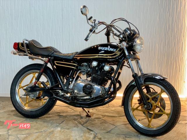 スズキ SUZUKI Gs400 タックロールシート 茶色 三段シート 旧車｜シート