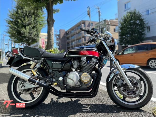 ＺＥＰＨＹＲ４００　黒赤ＦＸカラー　ドレミ外装　アップハンドル　メッキフェンダー　タンデムバー　ＢＥＥＴ