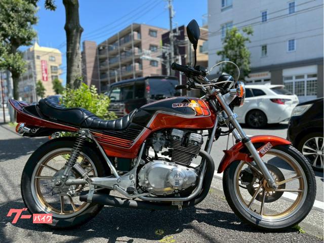 ＧＳＸ４００Ｅ　カラーズＫＭＤコラボカラー　セミレストア　フレーム　エンジンペイント　アルフィン　集合管　タックロールシート