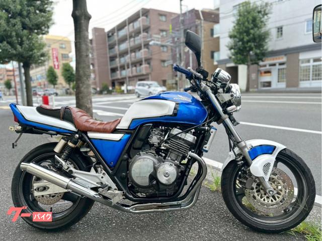 ＣＢ４００Ｓｕｐｅｒ　Ｆｏｕｒ　ＣＢＸサマーカラー　４−２−１マフラー　タックロールシート　サスペンション