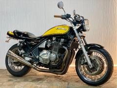 カワサキ　ＺＥＰＨＹＲ１１００ＲＳ　イエローボール　ＫＡＲＫＡＲメガホンマフラー