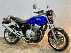 ホンダ　ＣＢ４００Ｆｏｕｒ　ブルー　カスタムマフラー