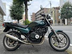 ホンダ　ＪＡＤＥ　ダークグリーン　ＣＢＸ５５０テール