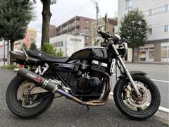 スズキ　ＧＳＸ４００インパルス　ブラック　ＵＰハンドル　バックステップ　ＢＥＥＴフルエキ　カーボン外装