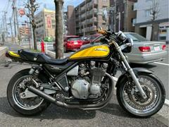 カワサキ　ＺＥＰＨＹＲ１１００ＲＳ　Ｍグリーン／イエローボールカラー　集合管　スポークホイール