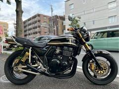 カワサキ　ＺＲＸ４００−II　ディアブロカラー　クリアヘッドライトレンズ　ゴールドフォーク　ハイスロ　ヨーロピアンウィンカー