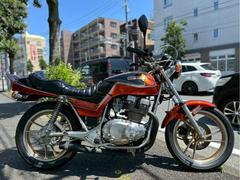スズキ　ＧＳＸ４００Ｅ　カラーズＫＭＤコラボカラー　セミレストア　フレーム　エンジンペイント　アルフィン　集合管　タックロールシート