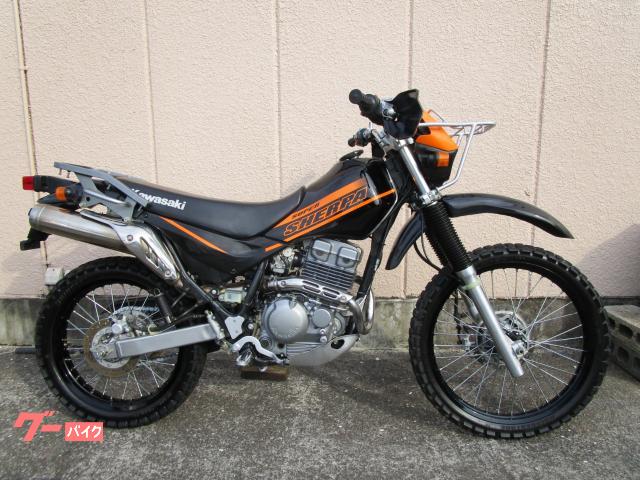 カワサキ KAWASAKI SUPER SHERPA スーパーシェルパ トップブリッジ ハンドルクランプ ☆KL250G H1 used 100815