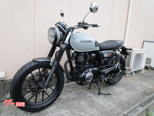 ホンダ GB350S パールディープマッドグレー ETC タンクパット