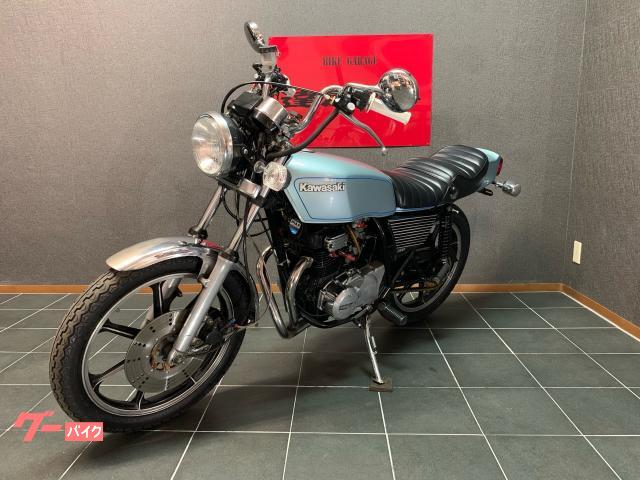 カワサキ Z250FT カスタムペイント アルフィン ミスティクロス官