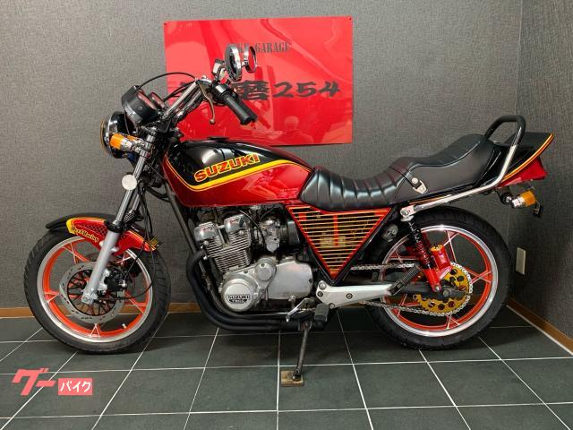 スズキ GSX400F 外装ラメNEWペイント アルフィン タック