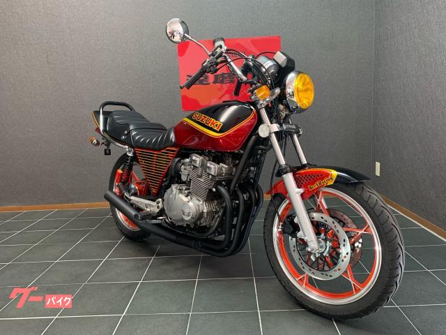 GSX400F 外装 スズキ GSX400F 外装ラメNEWペイント アルフィン タック