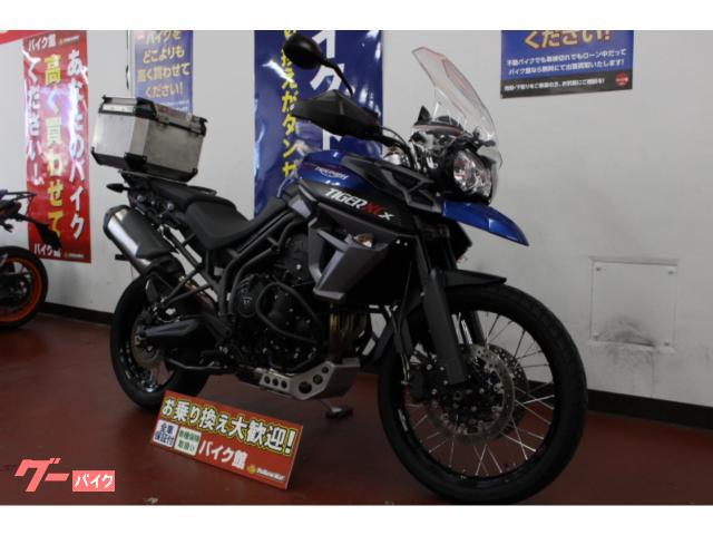 ＴＲＩＵＭＰＨ タイガー８００ＸＣｘ　２０１７年モデル　ロングスクリーン　エンジンガード　トップボックスの画像（神奈川県
