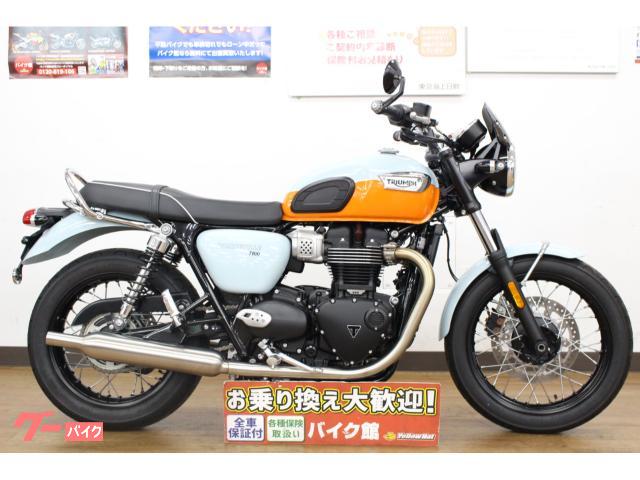 ＴＲＩＵＭＰＨ ボンネビルＴ１００／ＥＴＣ／グリップヒーター／ＵＳＢ電源／車検対応バーエンドミラー／ＬＥＤウィンカー／取扱説明書付き／スペアキー付｜ バイク館港北ニュータウン店｜新車・中古バイクなら【グーバイク】