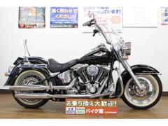 ＨＡＲＬＥＹ−ＤＡＶＩＤＳＯＮ　ＦＬＳＴＮ　ソフテイルデラックス／ＥＴＣ付き／ＵＳＢ電源／エンジンガード／エイプバー／ウィンドシールド／サドルバッグ／付属部品有り