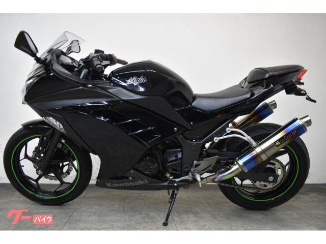 モトアキ② カワサキ Ninja 250 ETC モトギアツインフルエキ