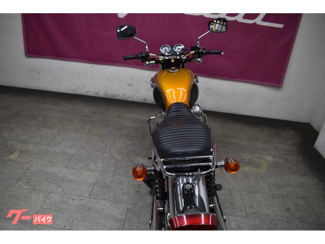 カワサキ W800 純正エンジンガード リアキャリア｜エムズガレリ
