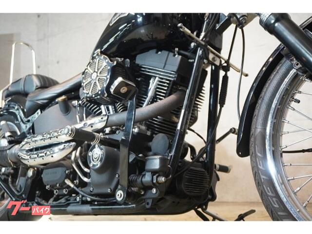 BSRABBIT ウィンドブレーカー XL ブラック HARLEY－DAVIDSON FXSTB ナイトトレイン