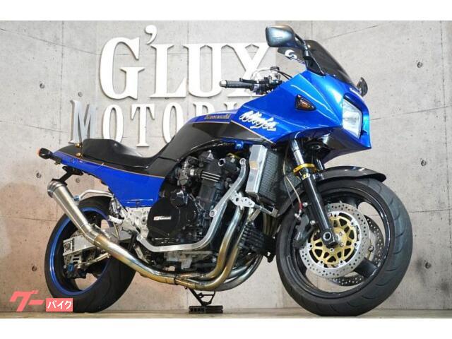 ＧＰＺ９００Ｒ　チタンマフラー　ＴＭＲキャブ　ポリッシュスイング　Ａｄｅｌｉｎラジアル　セパレートハンドル　ステアダンパー