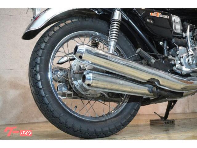 スズキ GT380 リペイント外装 純正マフラー 純正キャブ