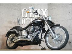 ＨＡＲＬＥＹ−ＤＡＶＩＤＳＯＮ　ＦＸＳＴＤ　ソフテイルデュース　１００周年モデル　バンスマフラー　ボバーエアクリ　純正キャブ　ＬＥＤテール　バーエンドウインカー