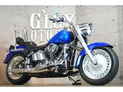 ＨＡＲＬＥＹ−ＤＡＶＩＤＳＯＮ　ＦＬＳＴＦ　ファットボーイ　カスタムペイント　サンダーヘッダーマフラー　デタッチャシーシーバー　ファッドドラッグバー　ラペラシート