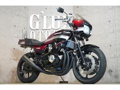 カワサキ　Ｚ７５０ＧＰ　ウオタニＳＰ−２　メガホンマフラー　ＦＣＲ　ゲイルホイール　社外トリプル＆スイングアーム　バックステップ　オーリンズ