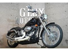 ＨＡＲＬＥＹ−ＤＡＶＩＤＳＯＮ　ＦＸＳＴＤ　ソフテイルデュース　スラッシュアップマフラー　ダニーグレーソロシート　サドルバック　ロングライザー　ポリッシュフォーク