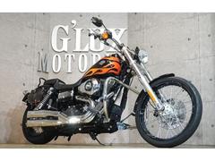 ＨＡＲＬＥＹ−ＤＡＶＩＤＳＯＮ　ＦＸＤＷＧ　ワイドグライド　音量可変ｅｓｓＴｅｃｈマフラー　ＲＯＵＧＨ−ＴＡＩＬ　レザーサイドバック＆ＥＴＣポーチ　シーシーバー