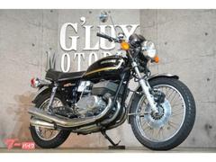 スズキ　ＧＴ３８０　リペイント外装　純正マフラー　純正キャブ　ＮＩＳＳＩＮマスター　センタースタンド　張替シート　クローム前後フェンダー