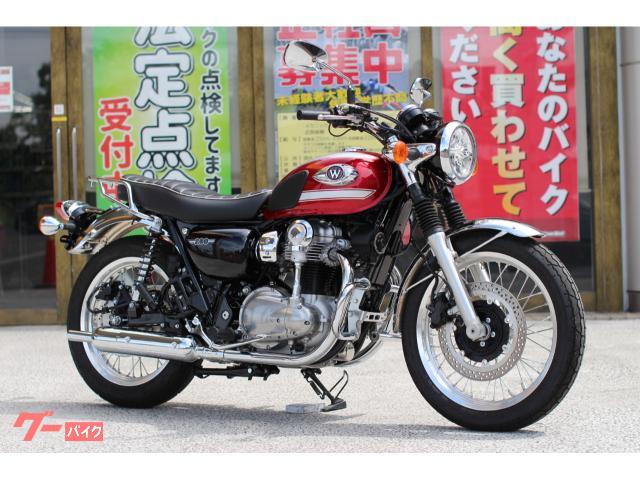 Ｗ８００　エンジンガード・リアキャリア・グリップヒーター・ＥＴＣ装備