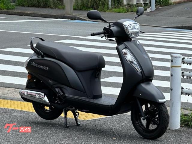 アドレス１２５　新車　国内正規　最新モデル　マットブラックメタリック