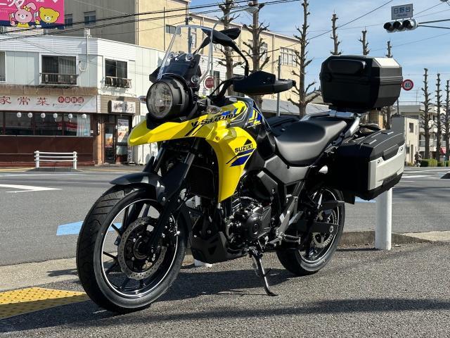 スズキ V－ストローム250 新車 最新M4モデル 純正フルパニア