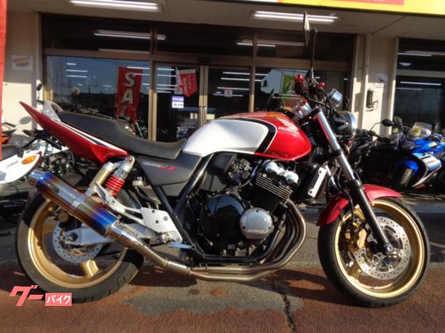 ホンダ ＣＢ４００Ｓｕｐｅｒ　Ｆｏｕｒ　ＶＴＥＣ　ＳＰＥＣ３　ステンレス集合マフラー　リヤフェンダーレス　カスタムハンドル　ＣＢＸカラーの画像（埼玉県