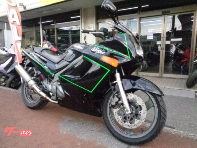 ZZR250 カスタム マフラー付き