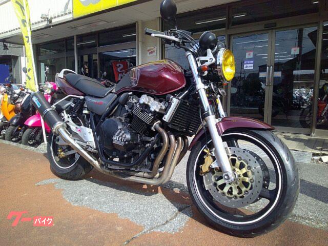 ＣＢ４００Ｓｕｐｅｒ　Ｆｏｕｒ　ＶＴＥＣ　ＳＰＥＣ２　ＶＴＥＣエンジン　ＴＳＲカーボンマフラー　マーシャルヘッドライト　ワインレッ