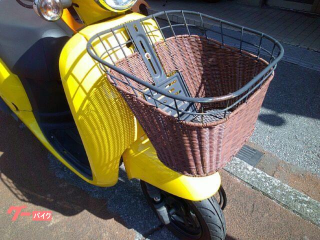 NO.5523　ジョルノ （ＧＩＯＲＮＯ）４サイクルエンジン　フューエルインジェクション　前カゴ付き　イエロー　☆彡 ホンダ ジョルノ 4サイクルエンジン フューエルインジェクション車
