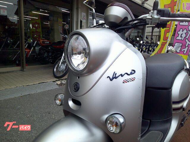 NO.5533　ビーノ（ＶＩＮＯ）　ＹＡ０２　水冷４サイクルエンジン　フューエルインジェクション　シガーソケット電源　シルバー　☆彡 ヤマハ ビーノ YA02 水冷4サイクルエンジン フューエル