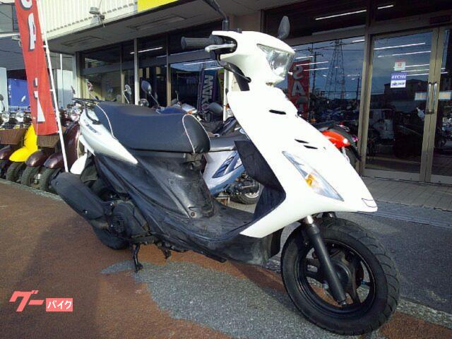 アドレスV125S 4サイクルエンジン フューエルインジェクション 警報アラーム付き ホワイト