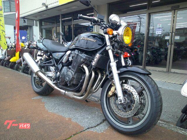 ＩＮＡＺＵＭＡ４００　油冷４サイクル４気筒エンジン　純正ブレンボキャリパー　ブラック