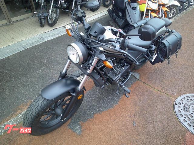 ホンダ レブル250 ABS付き 水冷4サイクル単気筒エンジン