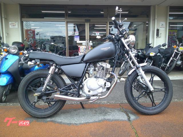 スズキ GN125H 空冷4サイクル単気筒エンジン ショート管 アップ