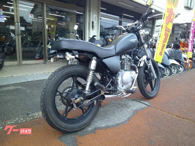 スズキ GN125H 空冷4サイクル単気筒エンジン ショート管 アップ