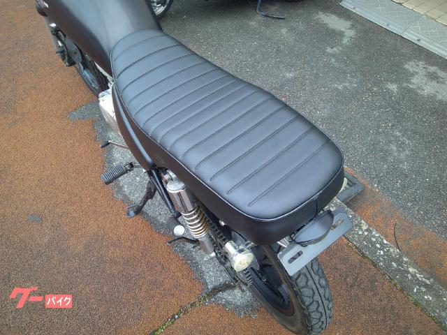スズキ GN125H 空冷4サイクル単気筒エンジン ショート管 アップ